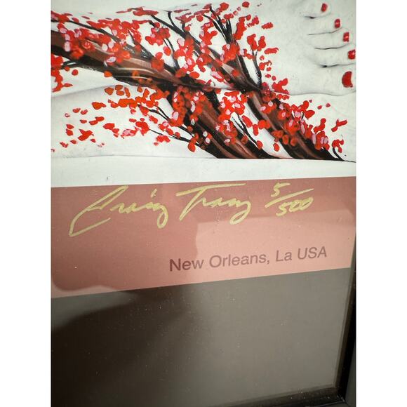 Craig Tracy Signed/Numbered/Framed “Promise” 15” x 12” - Picture 2 of 6